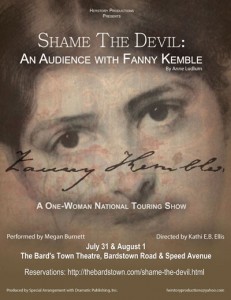 Shame the Devil Show Poster Shame the Devil Show Poster