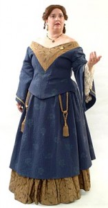 Burnett as Fanny Kemble Burnett as Fanny Kemble
