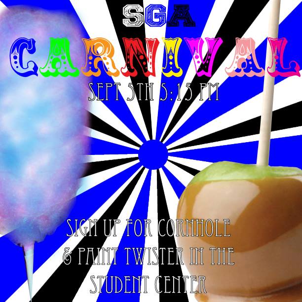 SGA to Sponsor All-Campus Carnival & Cookout
