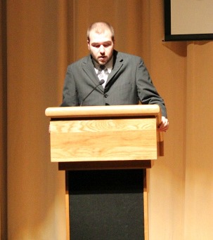 Students Compete in James V. Mongiardo Speech Competition