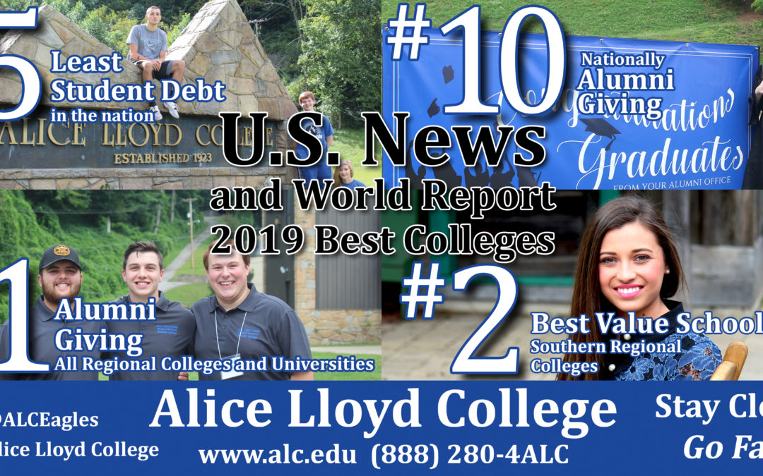 U.S. News Ranks Alice Lloyd College Among Top in the Nation