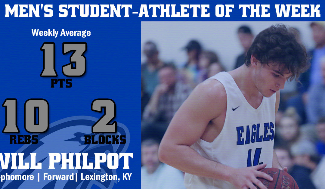 Men’s Student-Athlete of the Week: Will Philpot