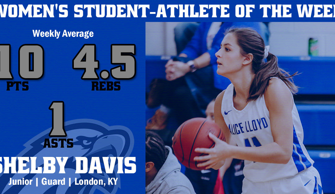Women’s Student-Athlete of the Week: Shelby Davis