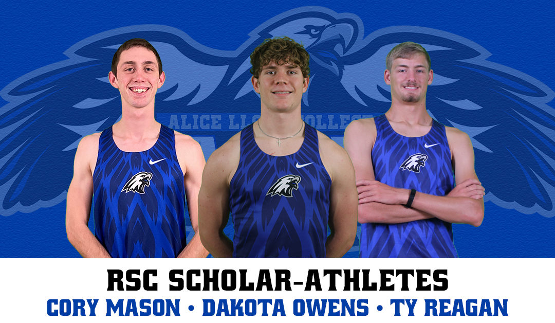 Three Eagles Named RSC Scholar-Athletes for Men’s Track & Field