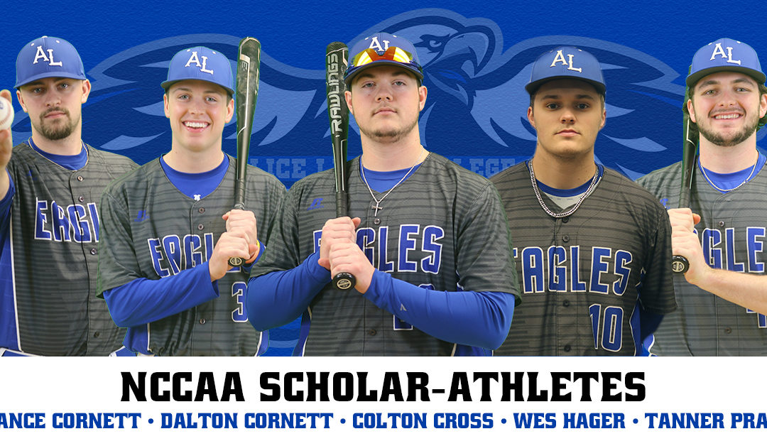 Five Eagles Named NCCAA Baseball Scholar-Athletes