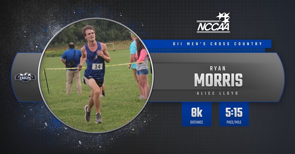 ALC’s Ryan Morris Named NCCAA DII Men’s Cross Country National Student-Athlete of the Week