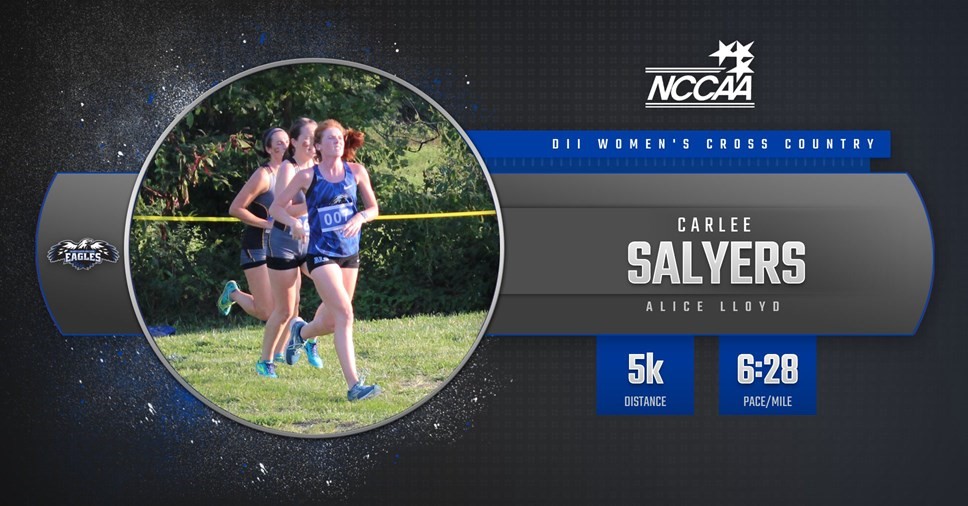 ALC’s Carlee Salyers Named NCCAA DII Women’s Cross Country National Student-Athlete of the Week