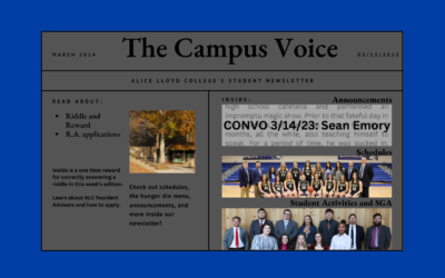 The March 13th Edition of The Campus Voice