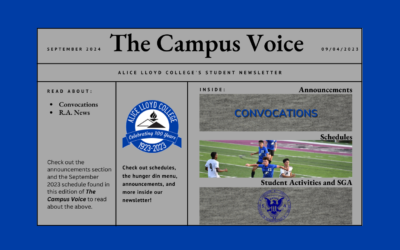 The September 18th Edition of The Campus Voice