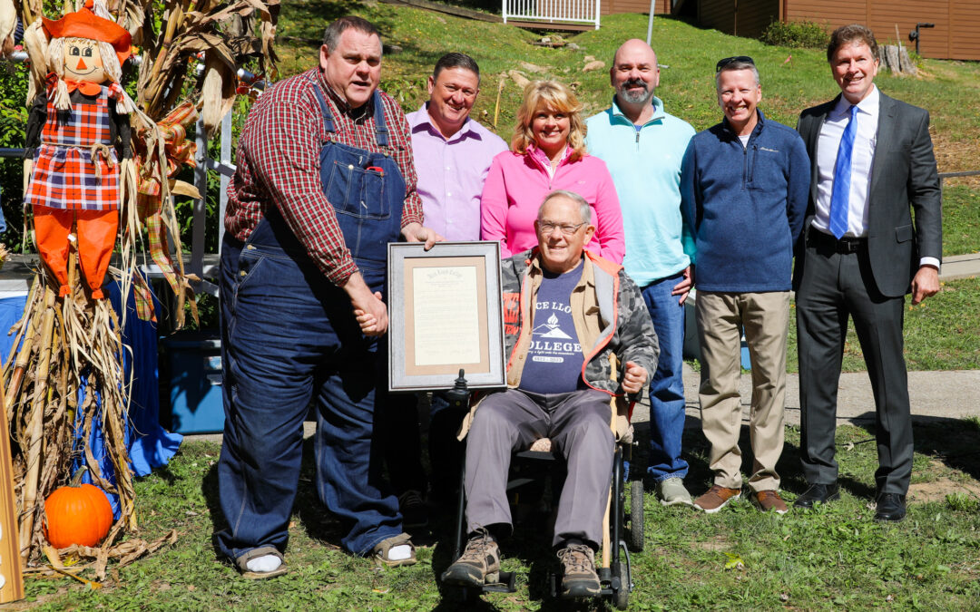 ALC Presents Special Citation to Former Professor During Appalachia Day