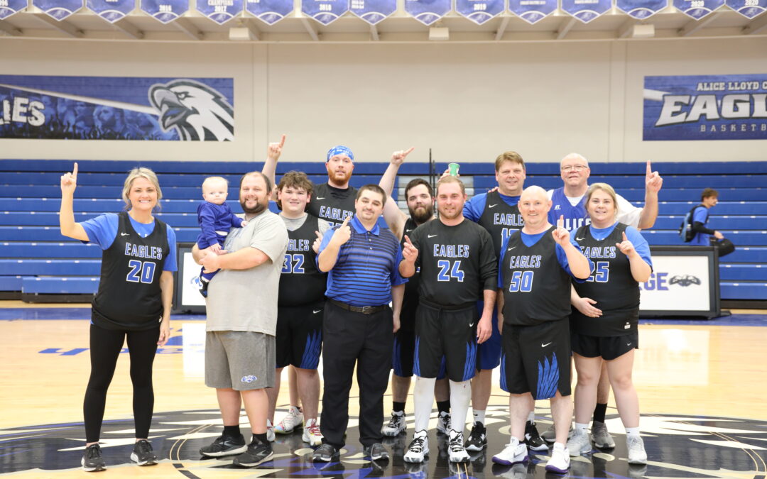 ALC Staff Compete Against Intramural Basketball Champions