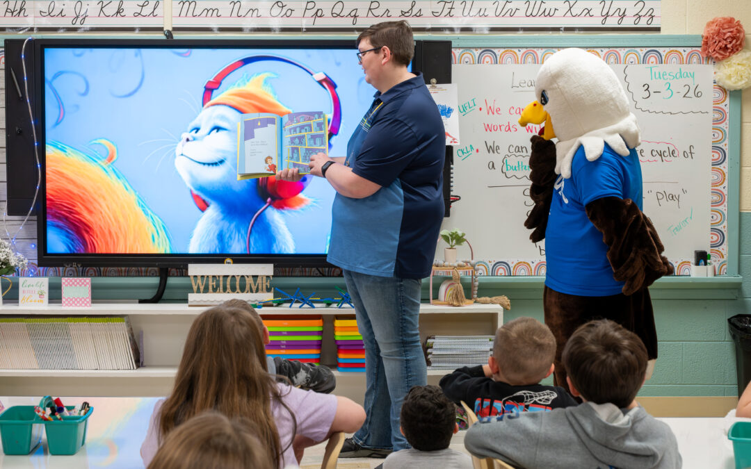 ALC KEA-AE Celebrates Read Across America Week with Book Donation at Letcher Elementary and Middle School